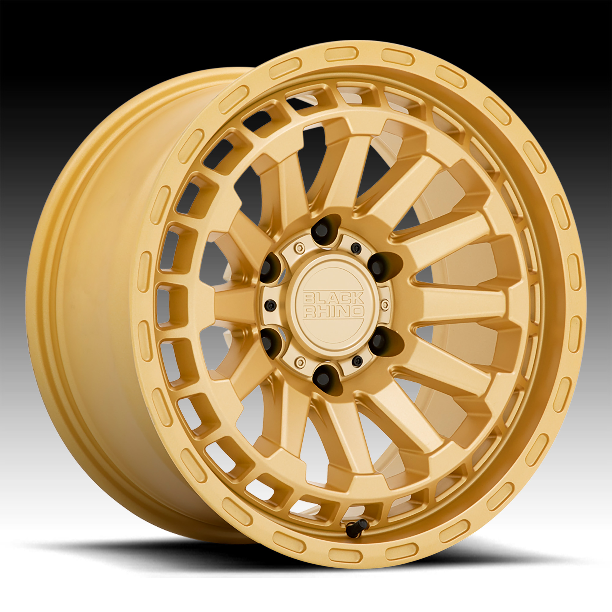 Black Rhino Raid Gold Custom Truck Wheels - Raid - Black Rhino 1pc Cast